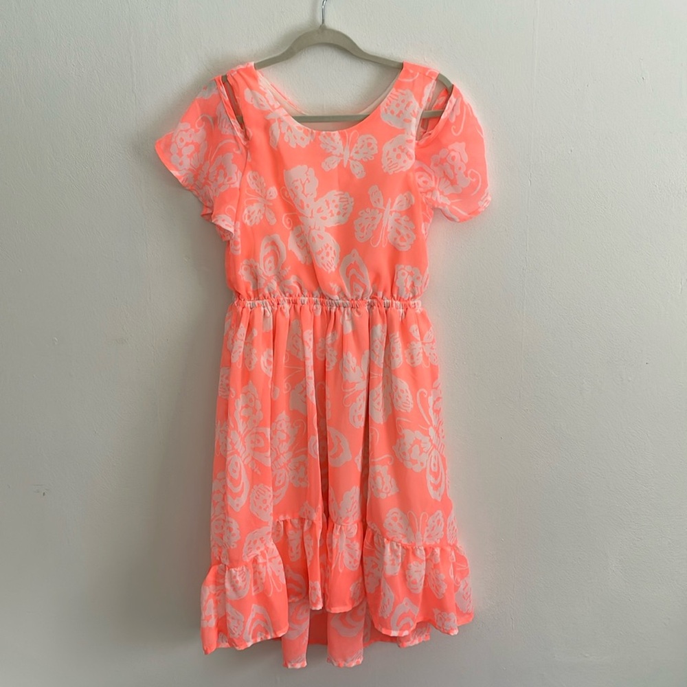 Children’s Place Butterfly Chiffon Dress Girls 7/8